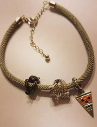 silver Charm Bracelet 