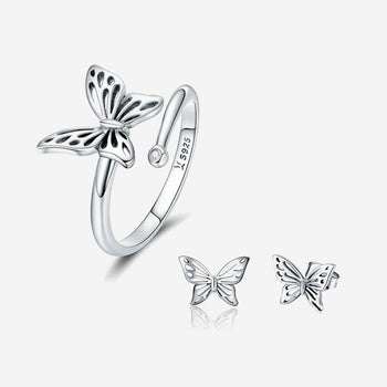 Butterfly  Jewelry Set