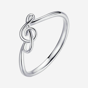 Flowing Note Ring